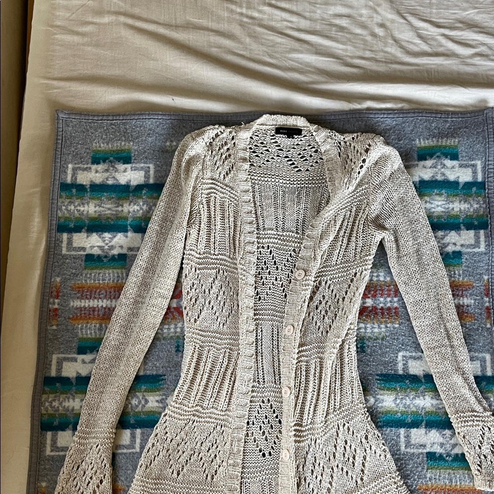 BCBGMaxAzria Cream Knit Sweater